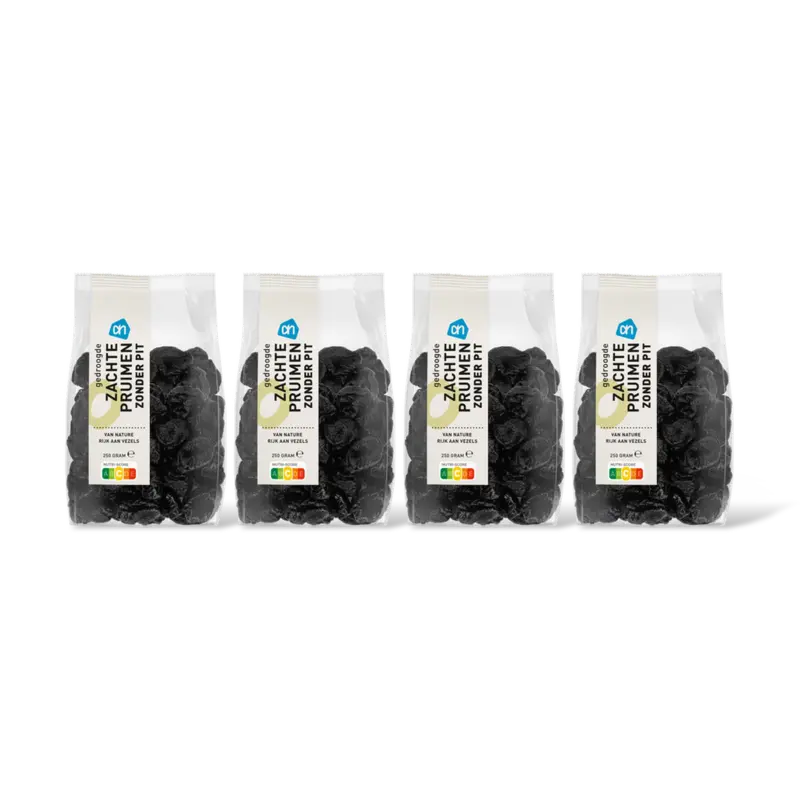 AH Zachte pruimen zonder pit 4-pack