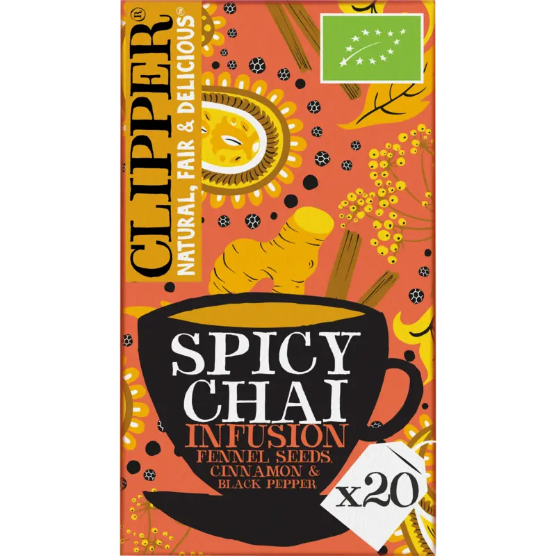 Clipper Spicy chai organic infusion