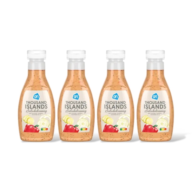 AH Saladedressing thousand islands 4-pack