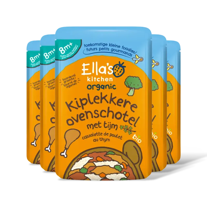 Ella's kitchen Kiplekkere ovenschotel met tijm 8m+ 5-pk