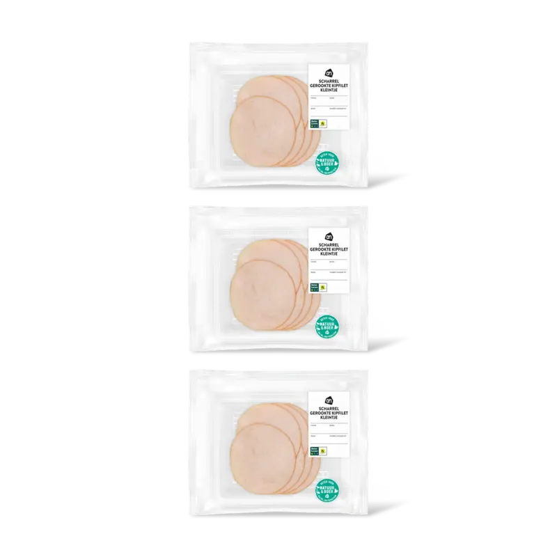 AH Scharrel gerookte kipfilet kleintje 3-pk