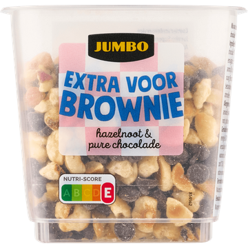 Jumbo Mix voor Brownie met Hazelnoot & Pure Chocolade 110 g