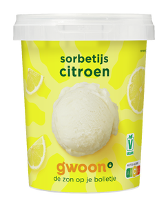 G'woon Sorbetijs Citroen