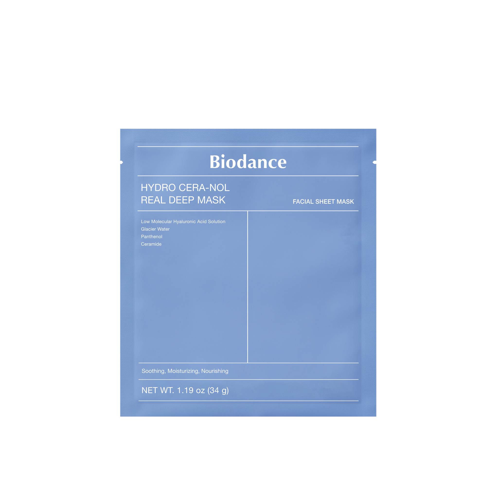 Biodance Hydro Cera-Nol Real Deep Mask 1 Stuk 