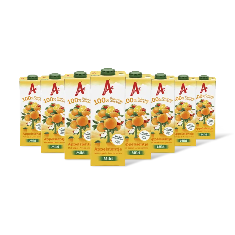 Appelsientje Sinaasappelsap mild 8-pack