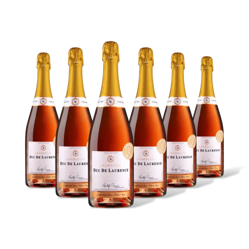 AH Excellent AH Excl. Champagne brut rosé 6 flessen