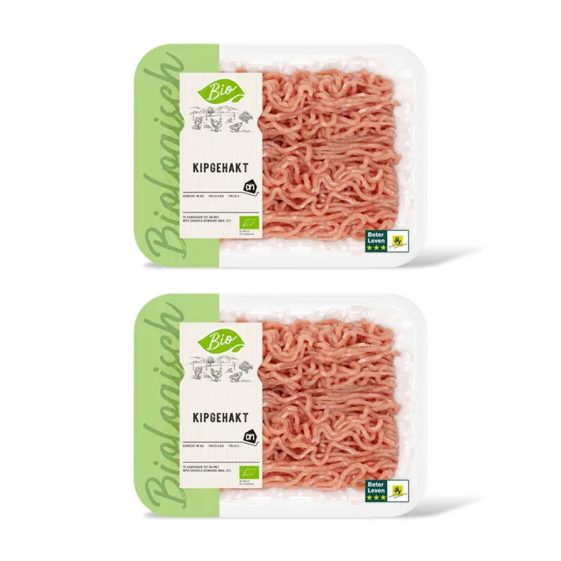 AH Biologisch Kipgehakt 2-pack