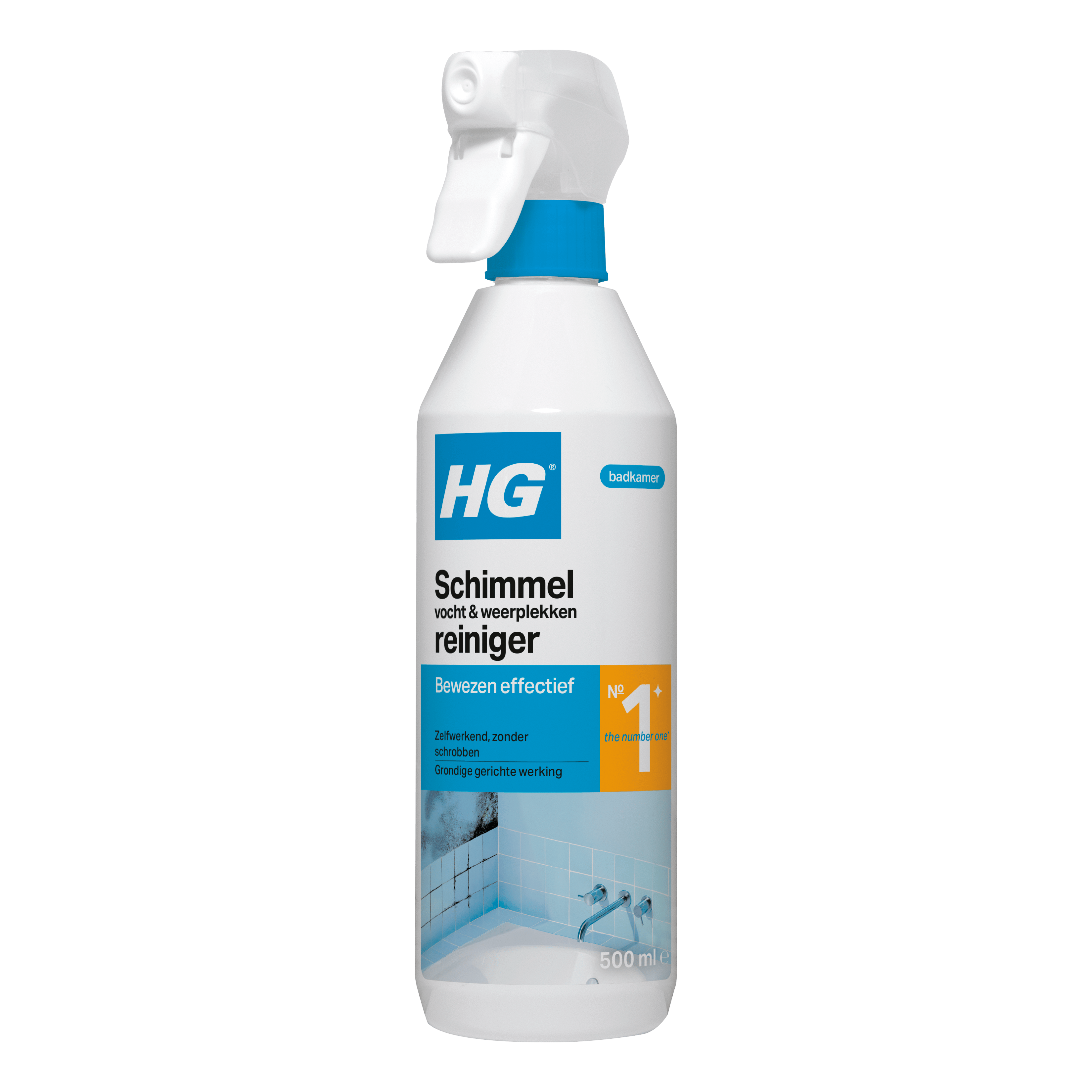 HG Schimmel-, vocht & weerplek. reiniger