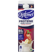 Optimel drinkyoghurt proteïne aardbei-banaan