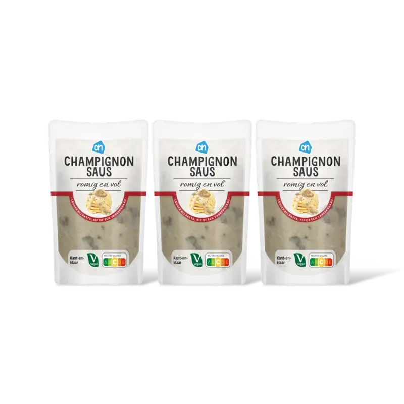 AH Champignon saus romig en vol 3-pack