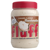 Fluff marshmallows caramel