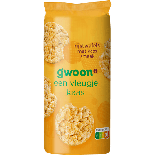 G'woon Rijstwafels kaas