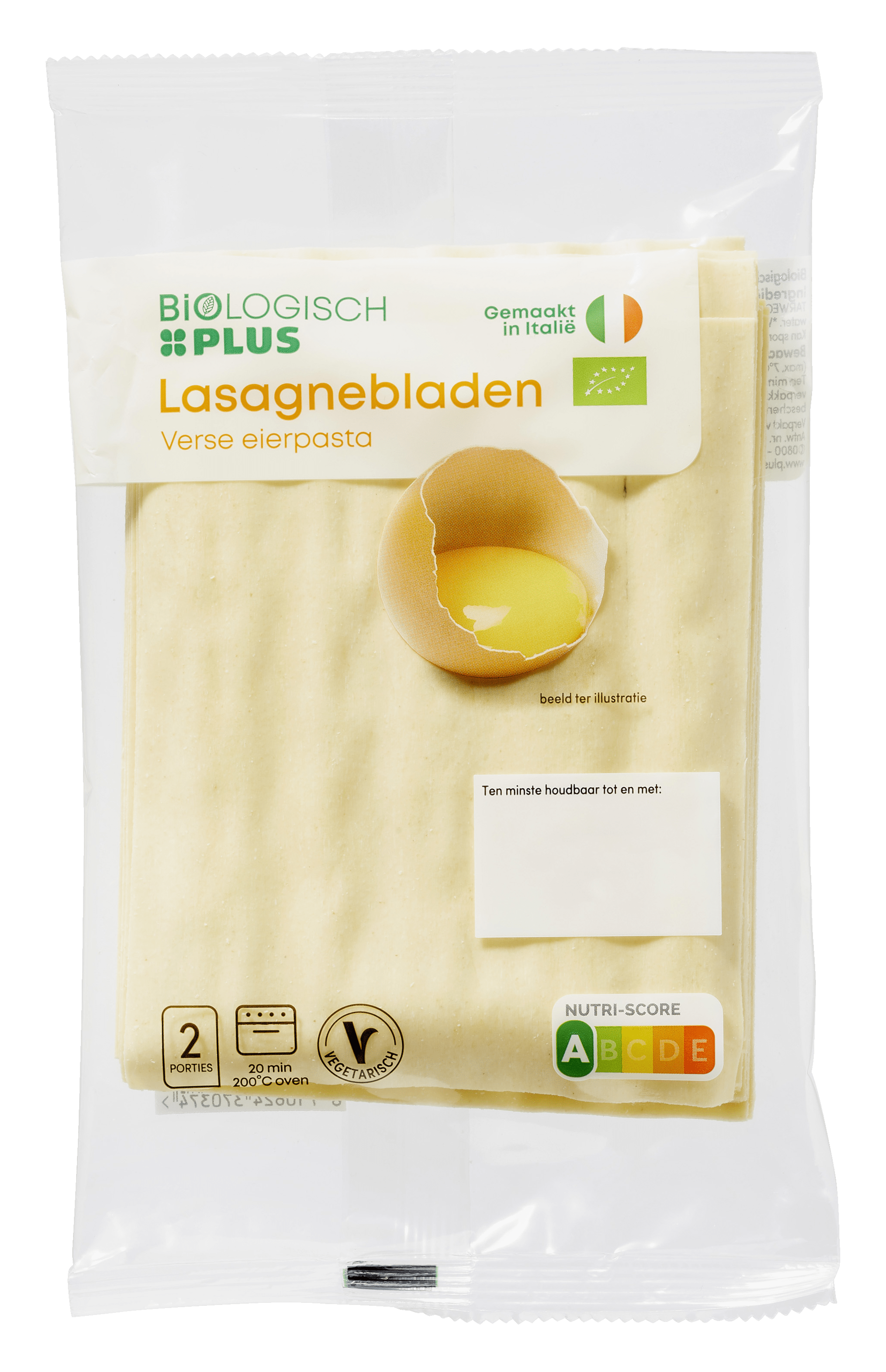 Biologisch PLUS Lasagnebladen