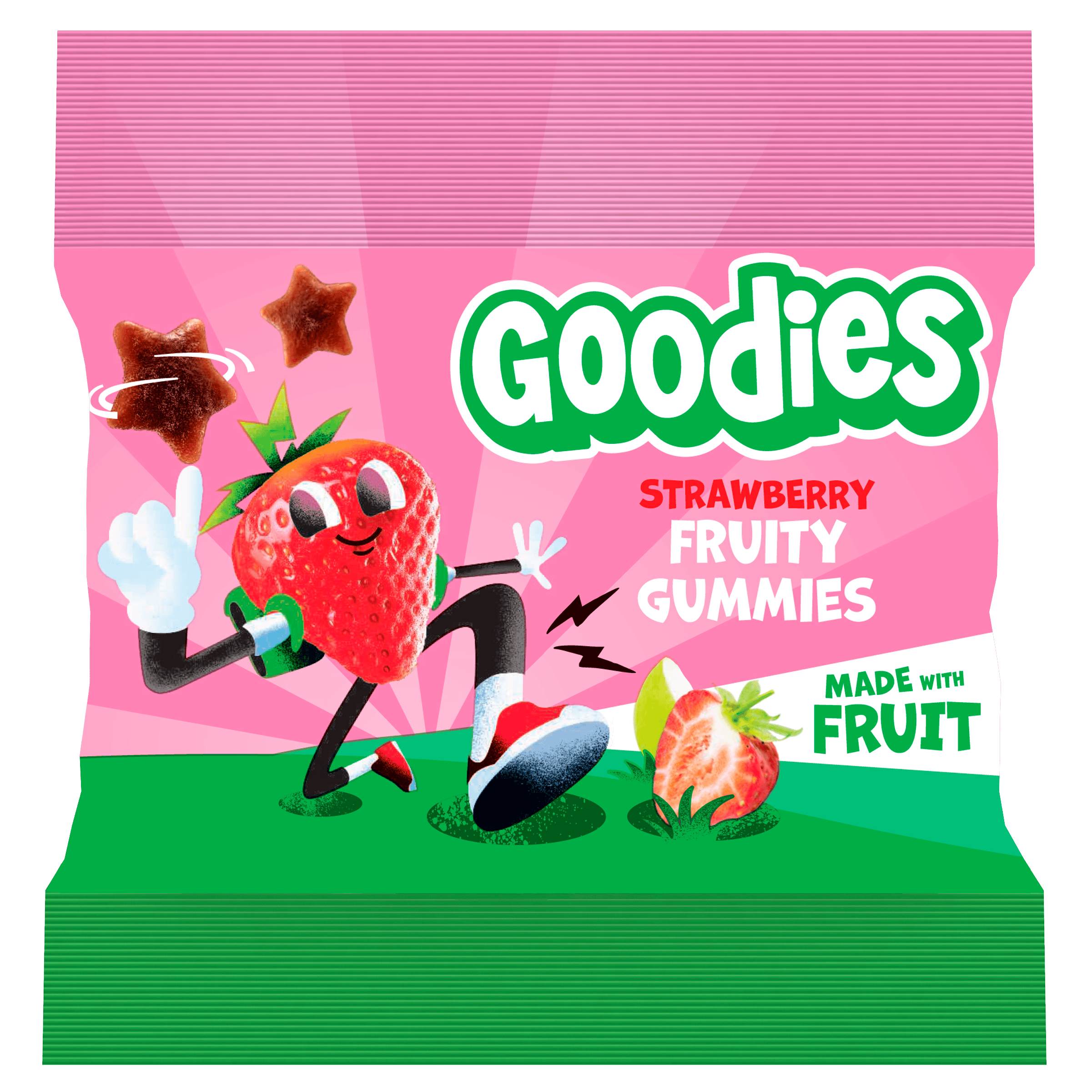 Goodies Strawberry fruity gummies