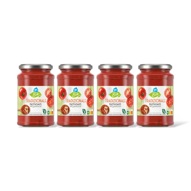 AH Biologisch Pastasaus tradizionale 4-pack