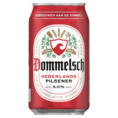 Dommelsch pils blik 330 ml