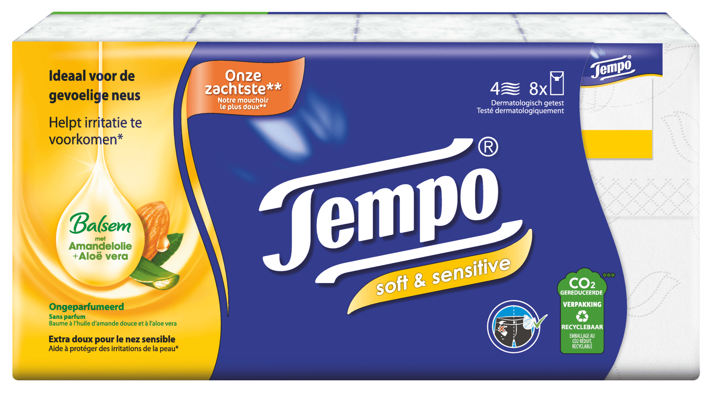 Tempo Zakdoek Soft & Sensitive