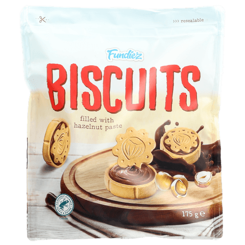 FUNDIEZ Fundiez biscuit hazelnutpaste