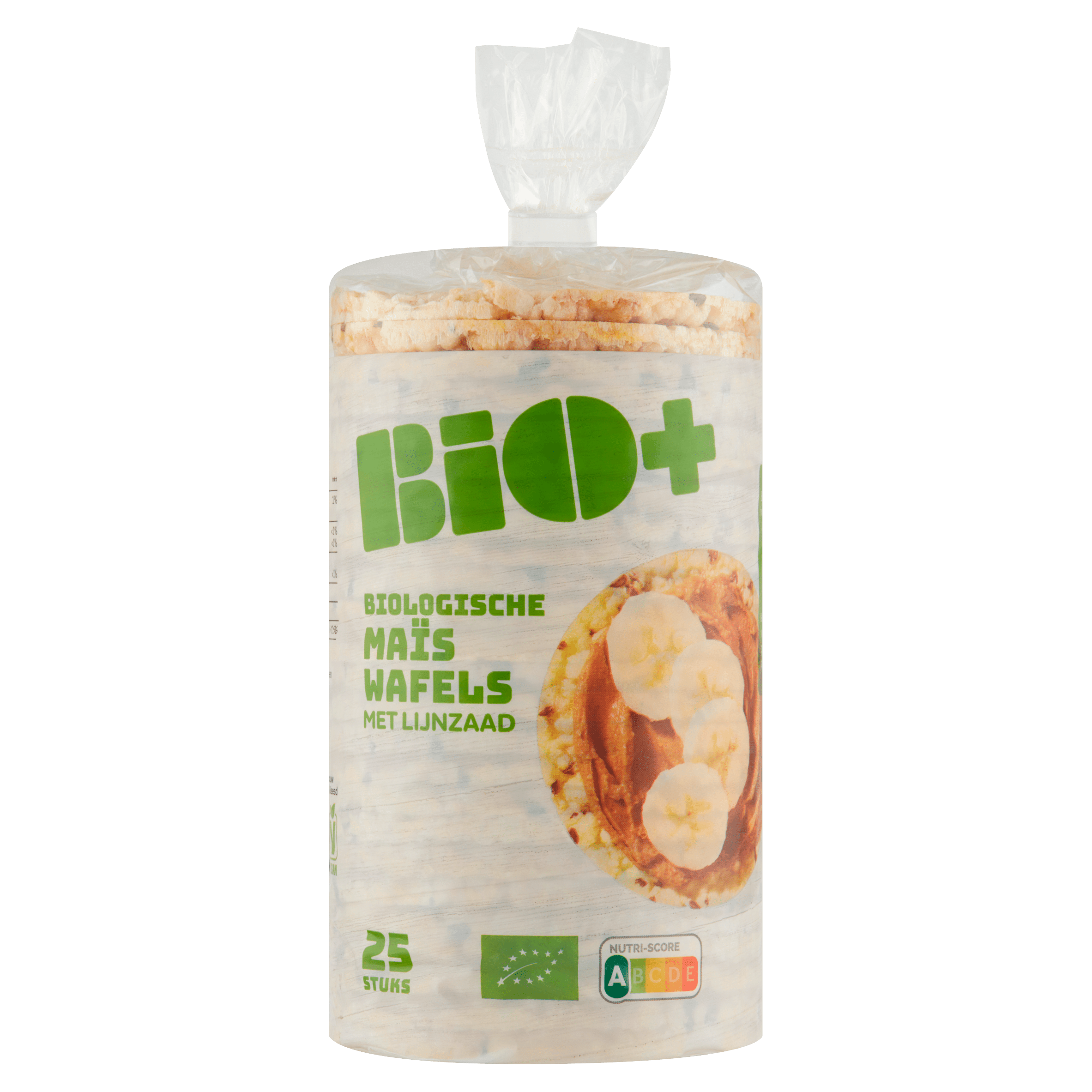 BIO+ Maiswafel Lijnzaad