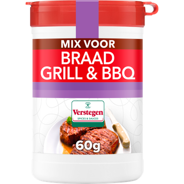 Verstegen Mix voor Braad, Grill & BBQ 60 g