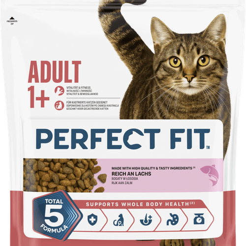 Perfect Fit Kattenvoer droog adult zalm