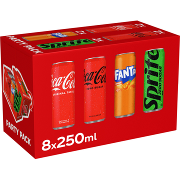 Party Pack 8 x 250 ml