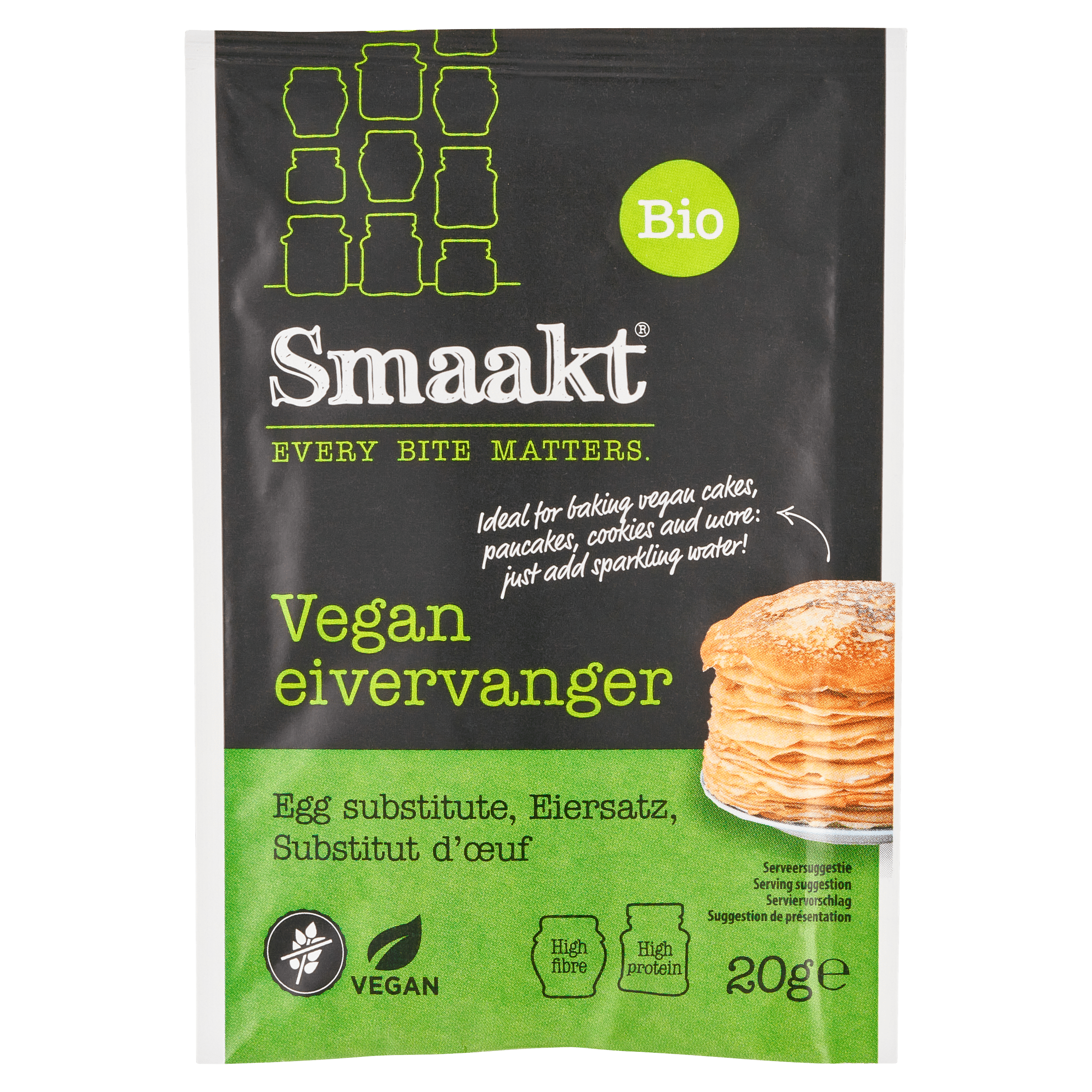 Smaakt Vegan eivervanger biologisch