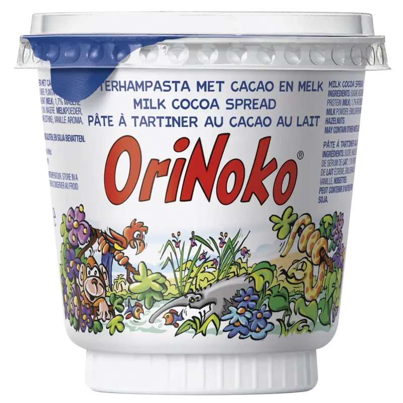 OriNoko Boterhampasta met cacao en melk