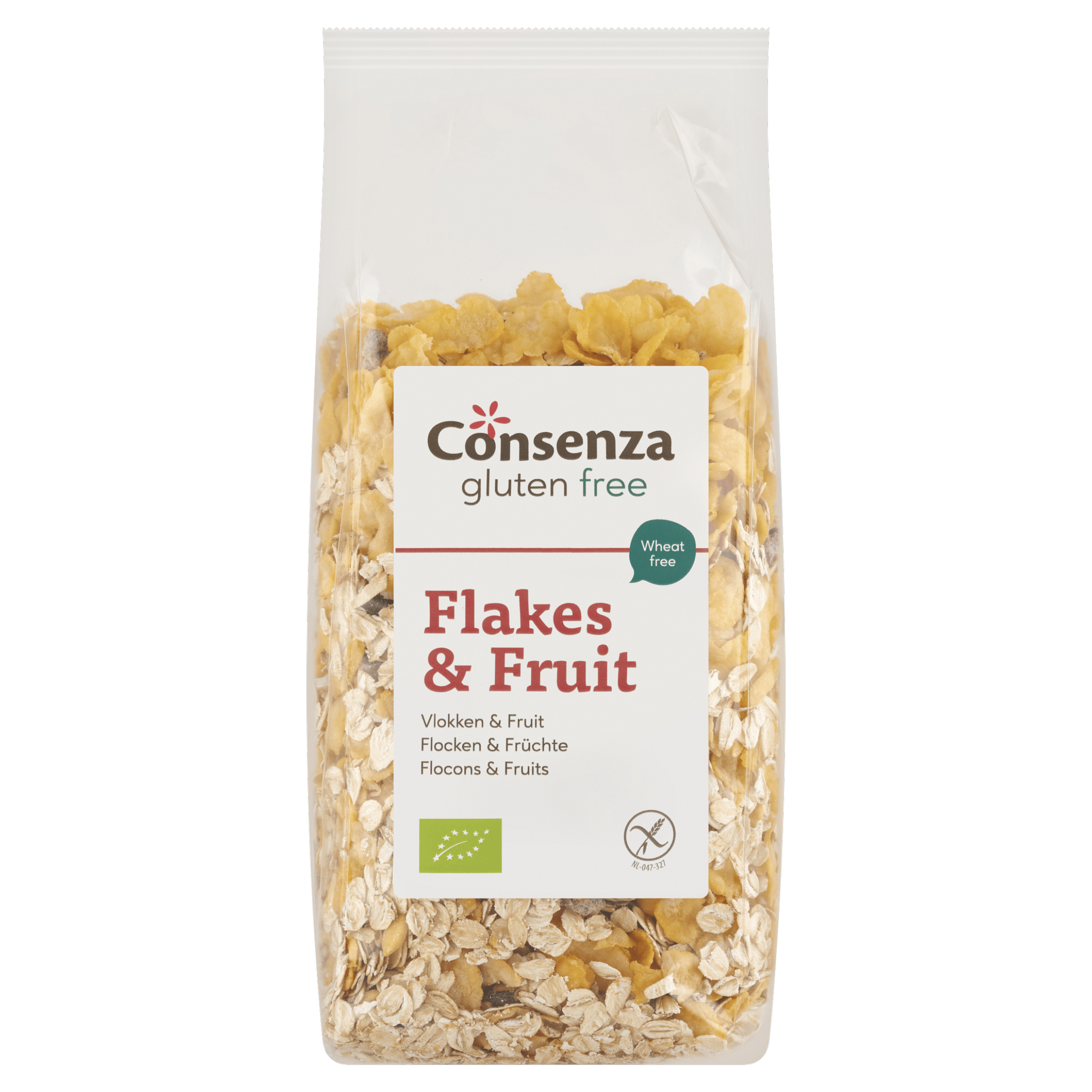 Consenza GV Fruitmuesli rijkgevuld bio