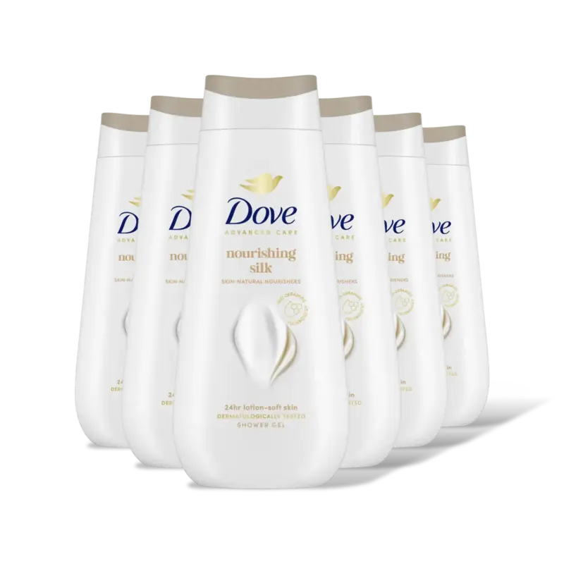 Dove Nourishing silk douchegel 6-pack