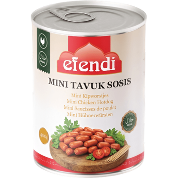 Efendi Mini Cocktail Knakworstjes Halal 400g