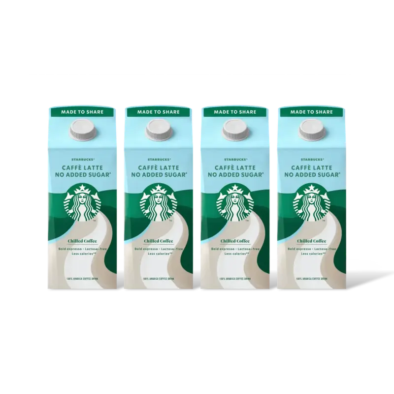 Starbucks Caffé latte gst ijskoffie 4-pack