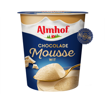 Almhof Chocolademousse Wit 200 g