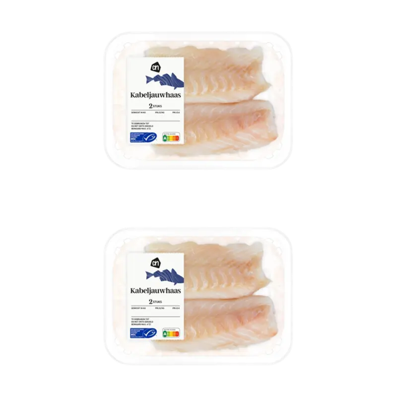 AH Kabeljauwhaasje 2 stuks 2-pack