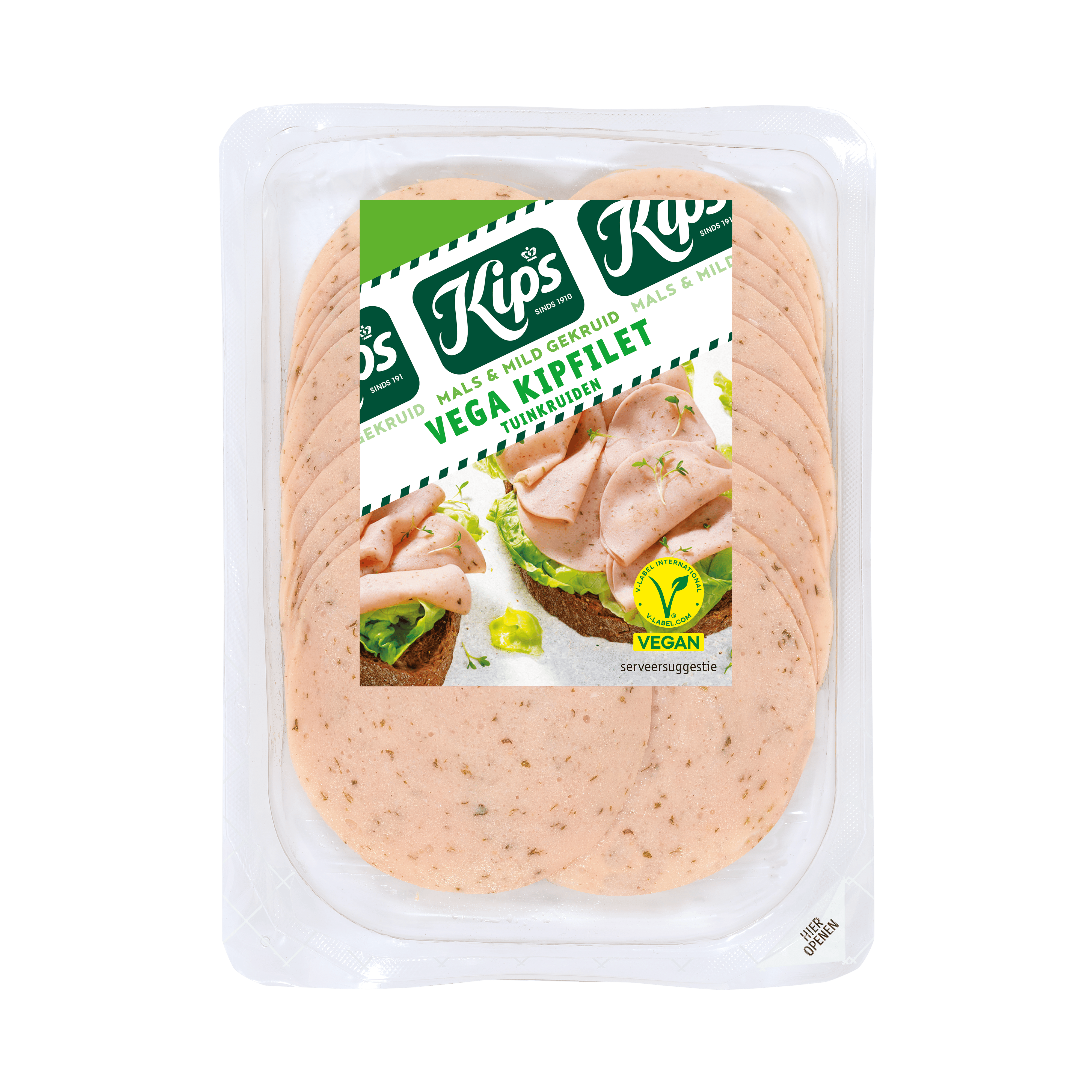 Kips Vega plakjes kipfilet tuinkruiden
