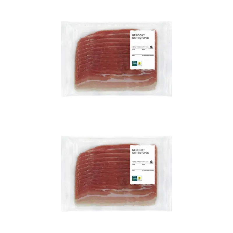 AH Gerookt ontbijtspek 2-pack