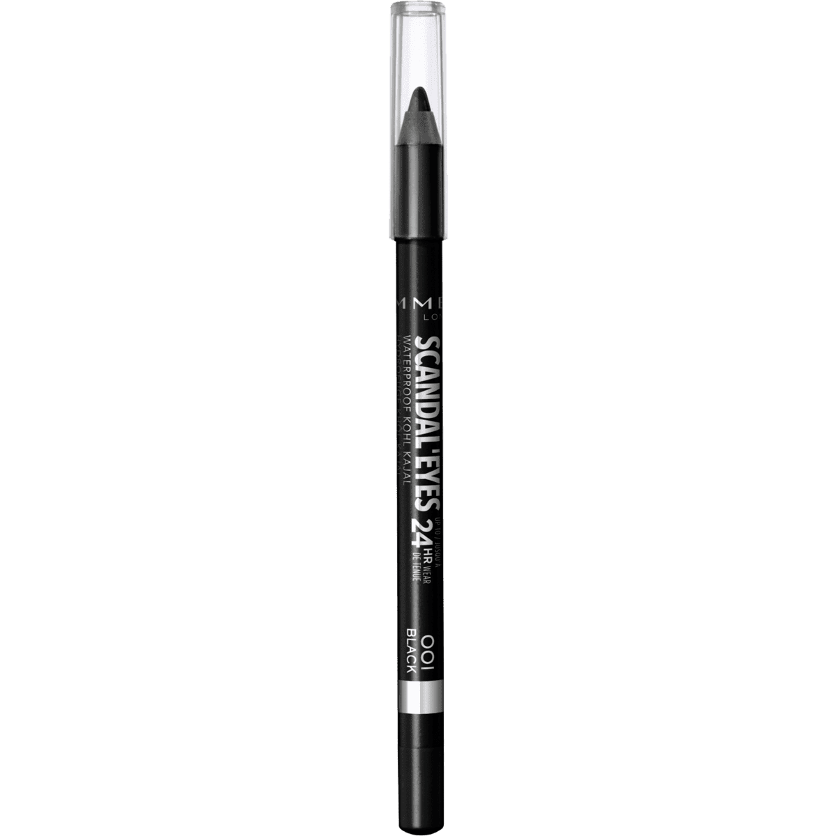 Rimmel London Scandal'Eyes Waterproof Kohl Oogpotlood 001 Black