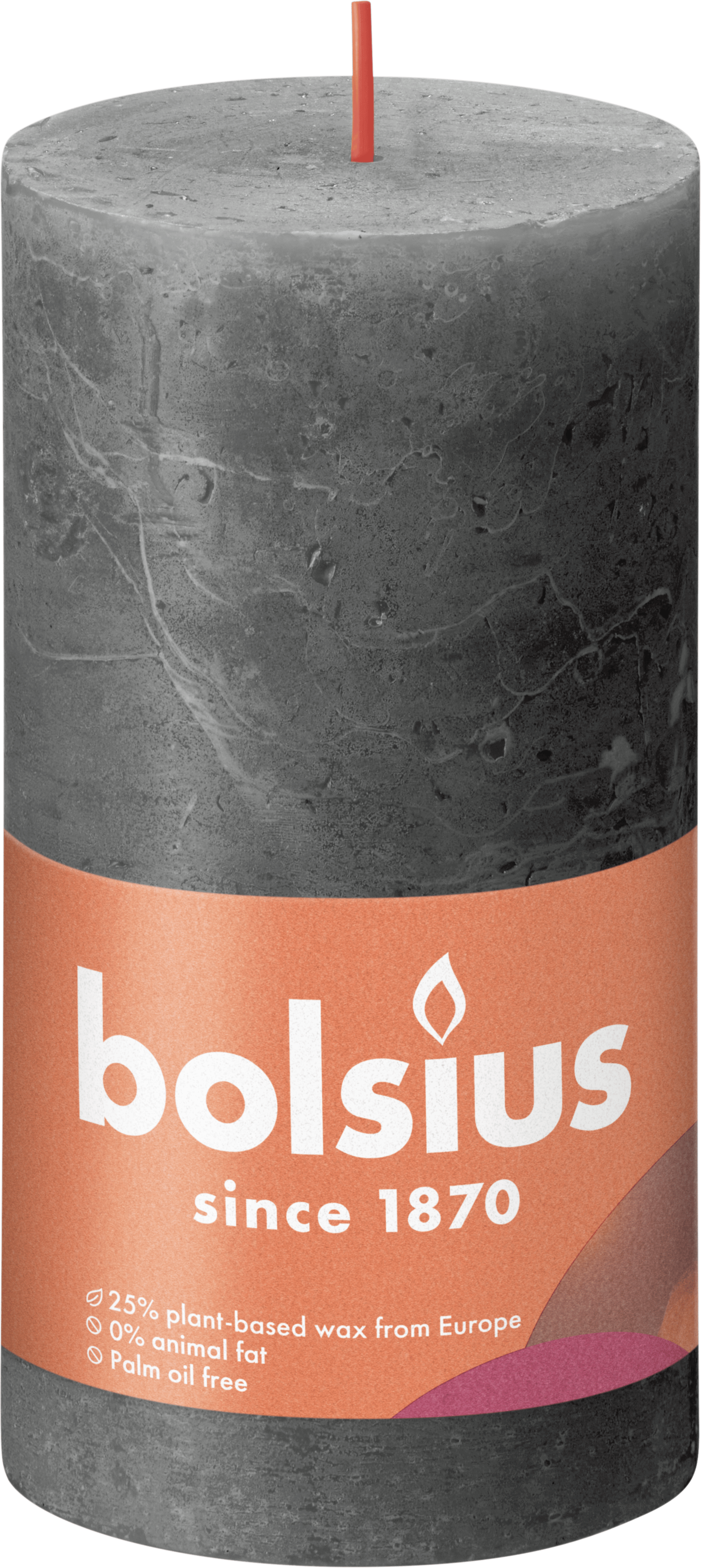 Bolsius Rustiek Shine 13cm Stormy Grey
