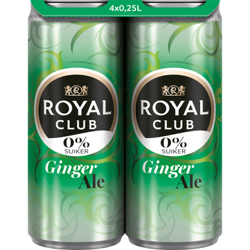 Royal Club Ginger Ale 0% 4 x 250ML