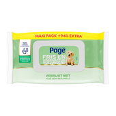 Page vochtig toiletpapier aloe vera maxi