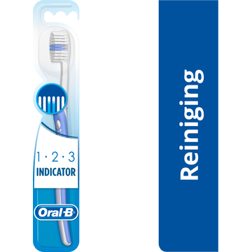 Oral-B 123 Indicator Medium Handtandenborstel