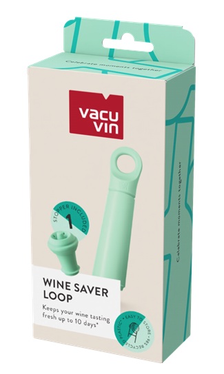 Vacu Vin Wine Saver Loop Jade