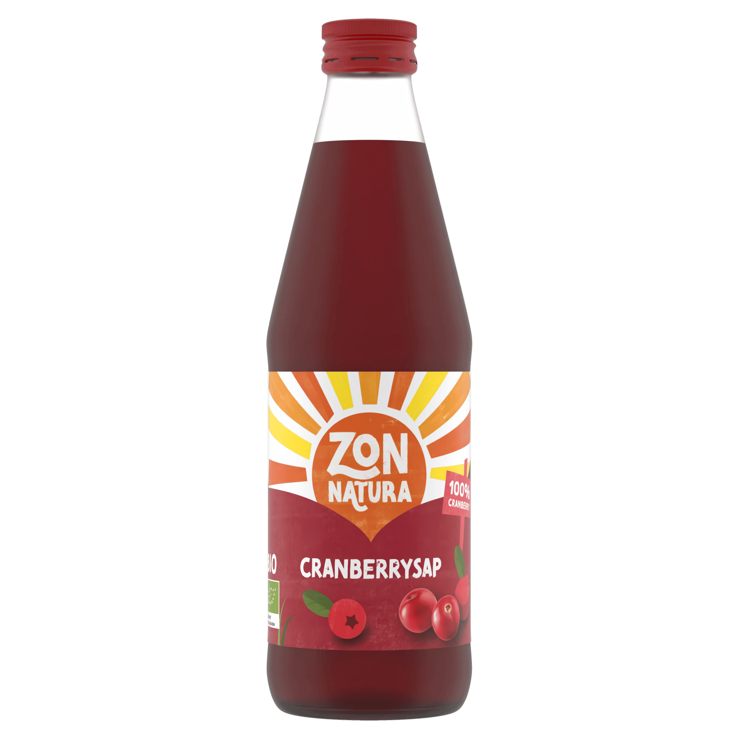 Zonnatura Sap cranberry puur bio