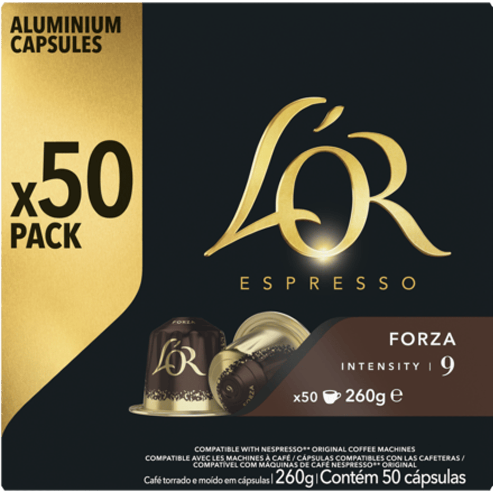 L'Or Espresso capsules forza