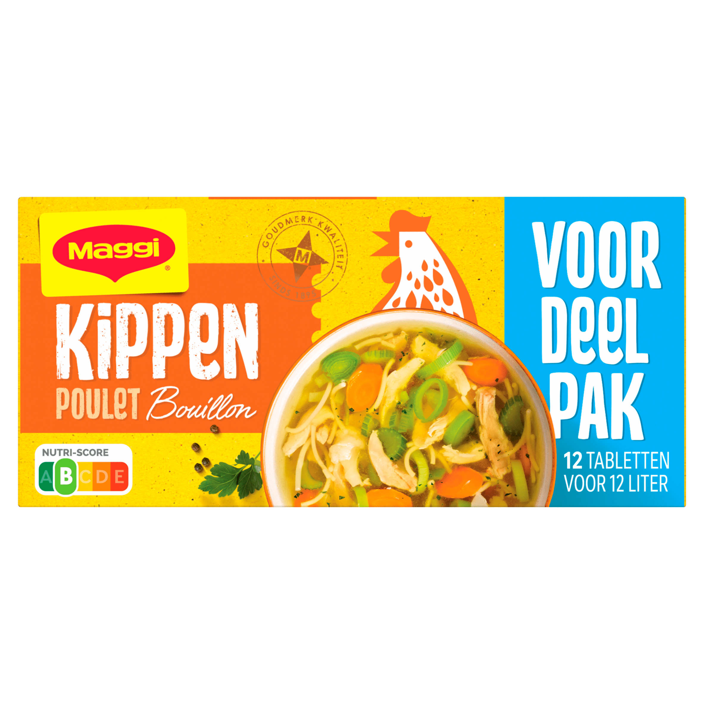 Maggi Bouillon kippen 12 blokjes