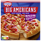 Dr. Oetker big Americans bbq pulled pork
