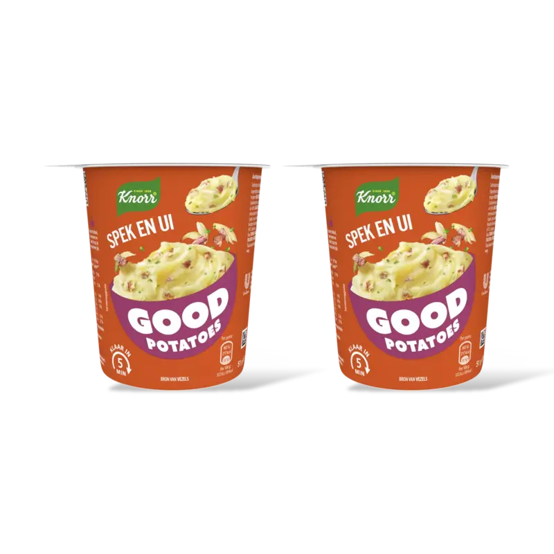 Knorr Good potatoes spek & ui 2-pack