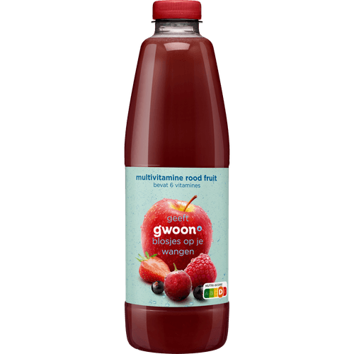 G'woon Multivitamine rood fruit
