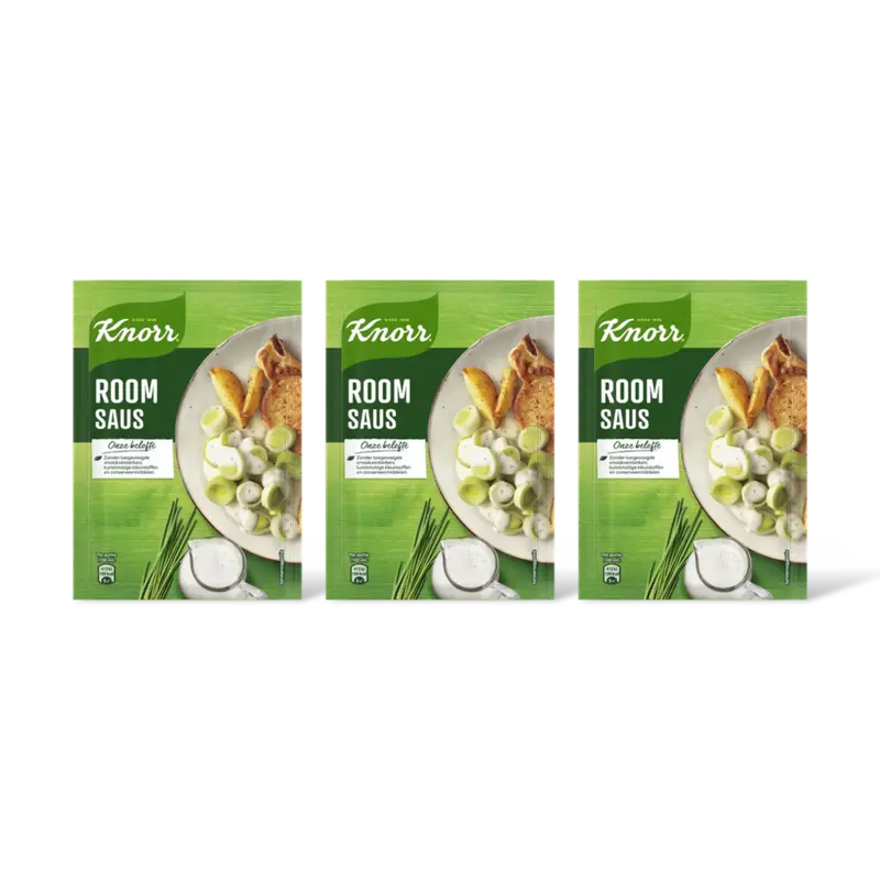 Knorr Mix roomsaus 3-pack