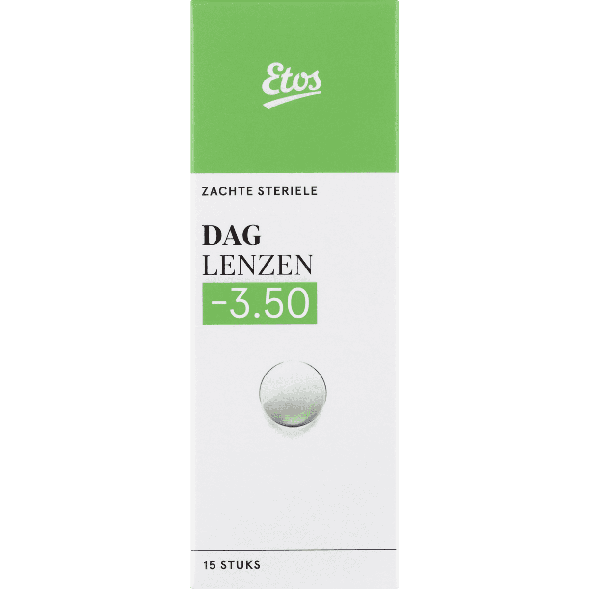Etos Zachte Daglenzen -3,50 15 stuks